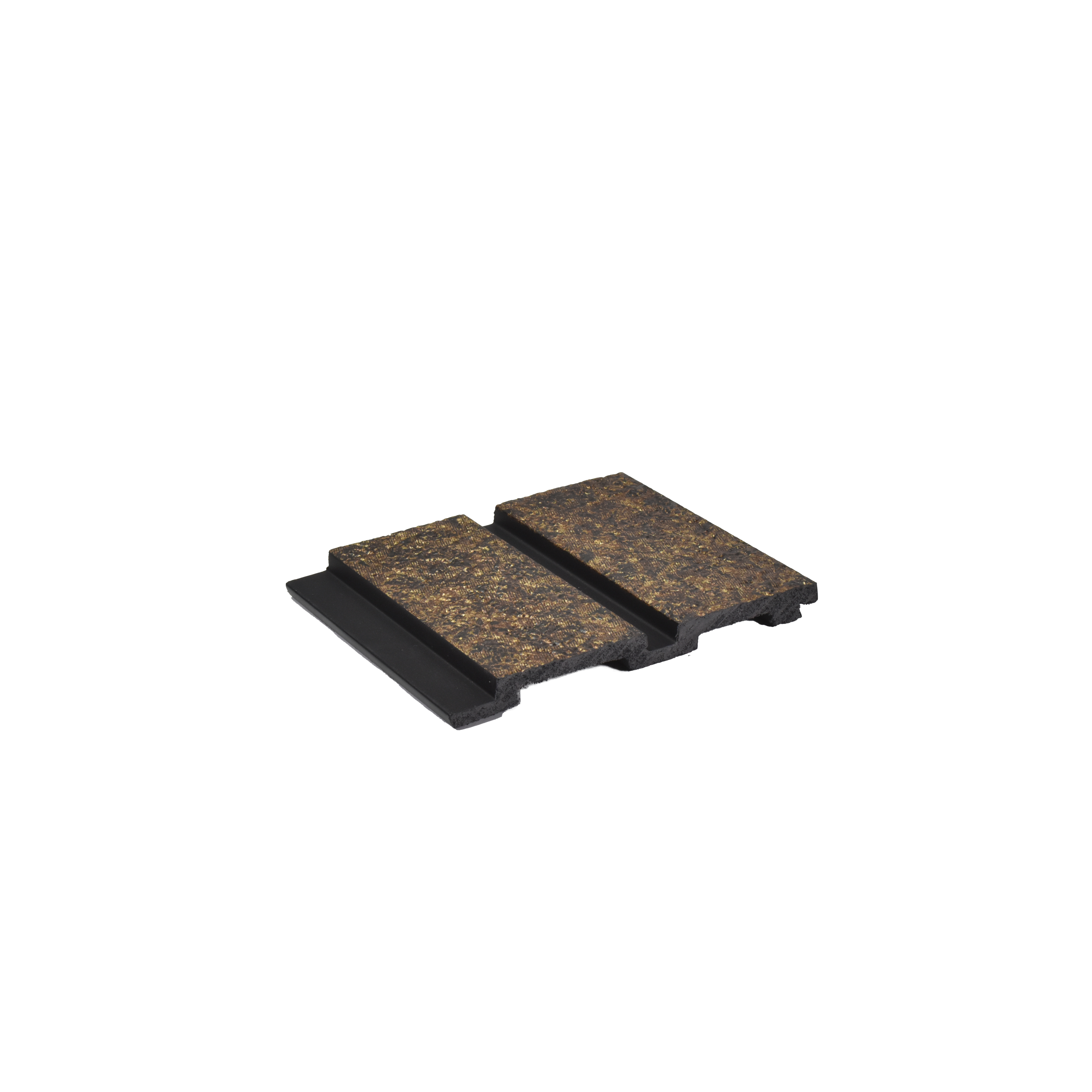 Brown Stone Louver 1174 244 (Trend 1174) 8 ft x 4.9 inch Charcoal Panel - 12 mm | Suitable for Feature Wall, TV Unit & Living Room | Width is Subjected to 5% Variation