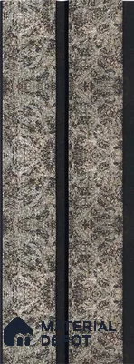 Grey Stone Louver 1175 244 (Trend 1175) 8 ft x 4.9 inch Charcoal Panel - 12 mm | Suitable for Feature Wall, TV Unit & Living Room | Width is Subjected to 5% Variation