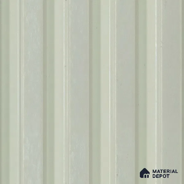 White Plain Colour Louver 1185 244 (Trend 1185) 8 ft x 4.9 inch Charcoal Panel - 12 mm | Suitable for Feature Wall, TV Unit & Living Room | Width is Subjected to 5% Variation