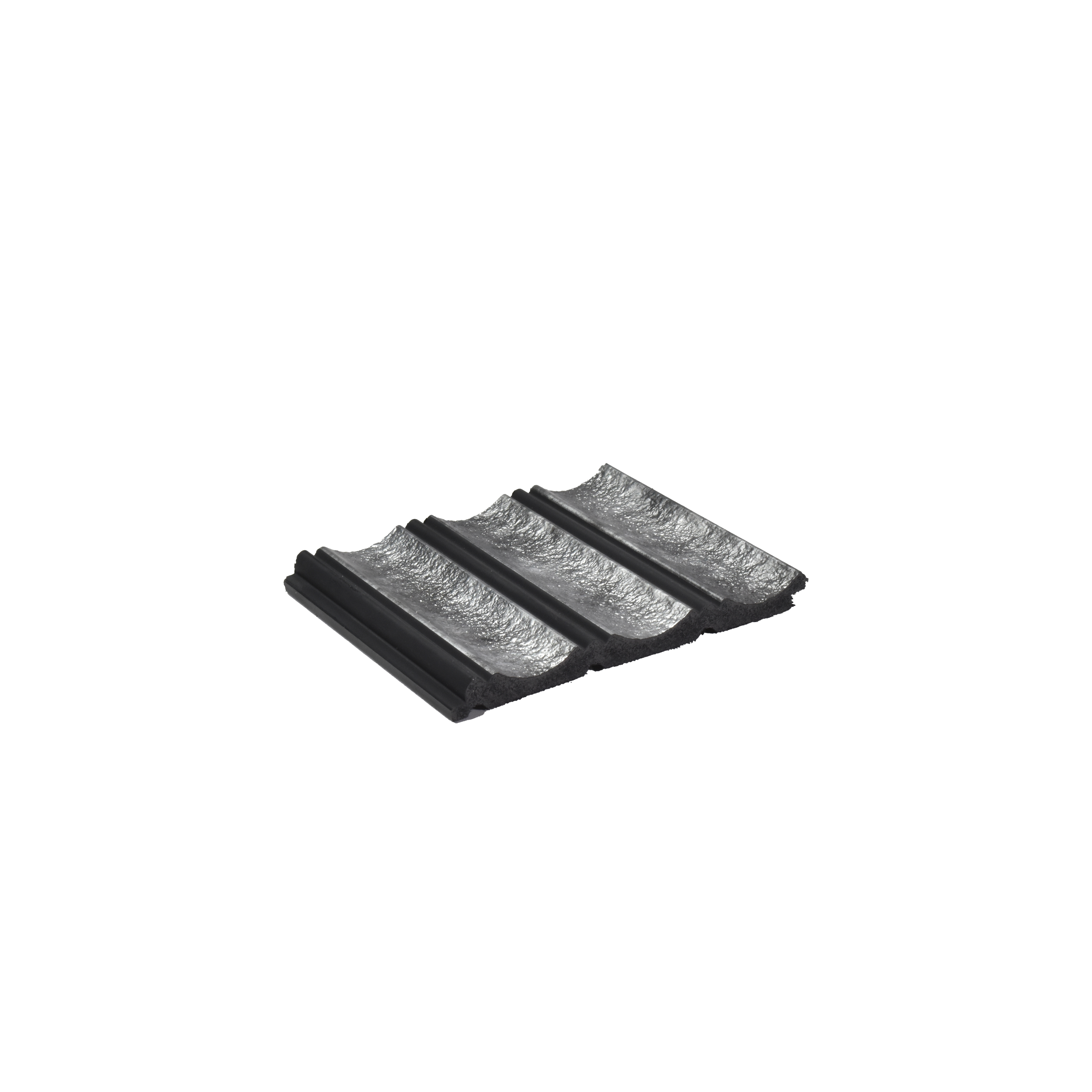 Grey Metallic Louver PN 04569 8 ft x 4.9 inch Charcoal Panel - 12 mm | Suitable for Feature Wall, TV Unit & Living Room | Width is Subjected to 5% Variation