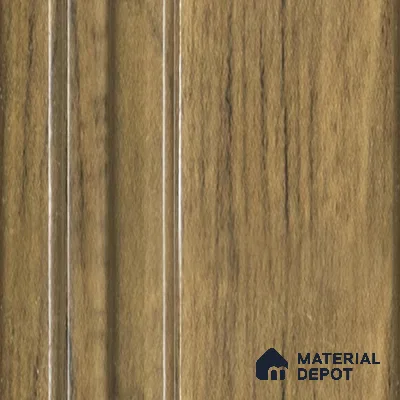 Brown Wooden Louver 1212 244 (Trend 1212) 8 ft x 4.9 inch Charcoal Panel - 12 mm | Suitable for Feature Wall, TV Unit & Living Room | Width is Subjected to 5% Variation
