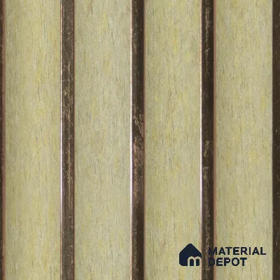 Silver Stone Louver 1215 244 (Trend 1215) 8 ft x 4.9 inch Charcoal Panel - 12 mm | Suitable for Feature Wall, TV Unit & Living Room | Width is Subjected to 5% Variation