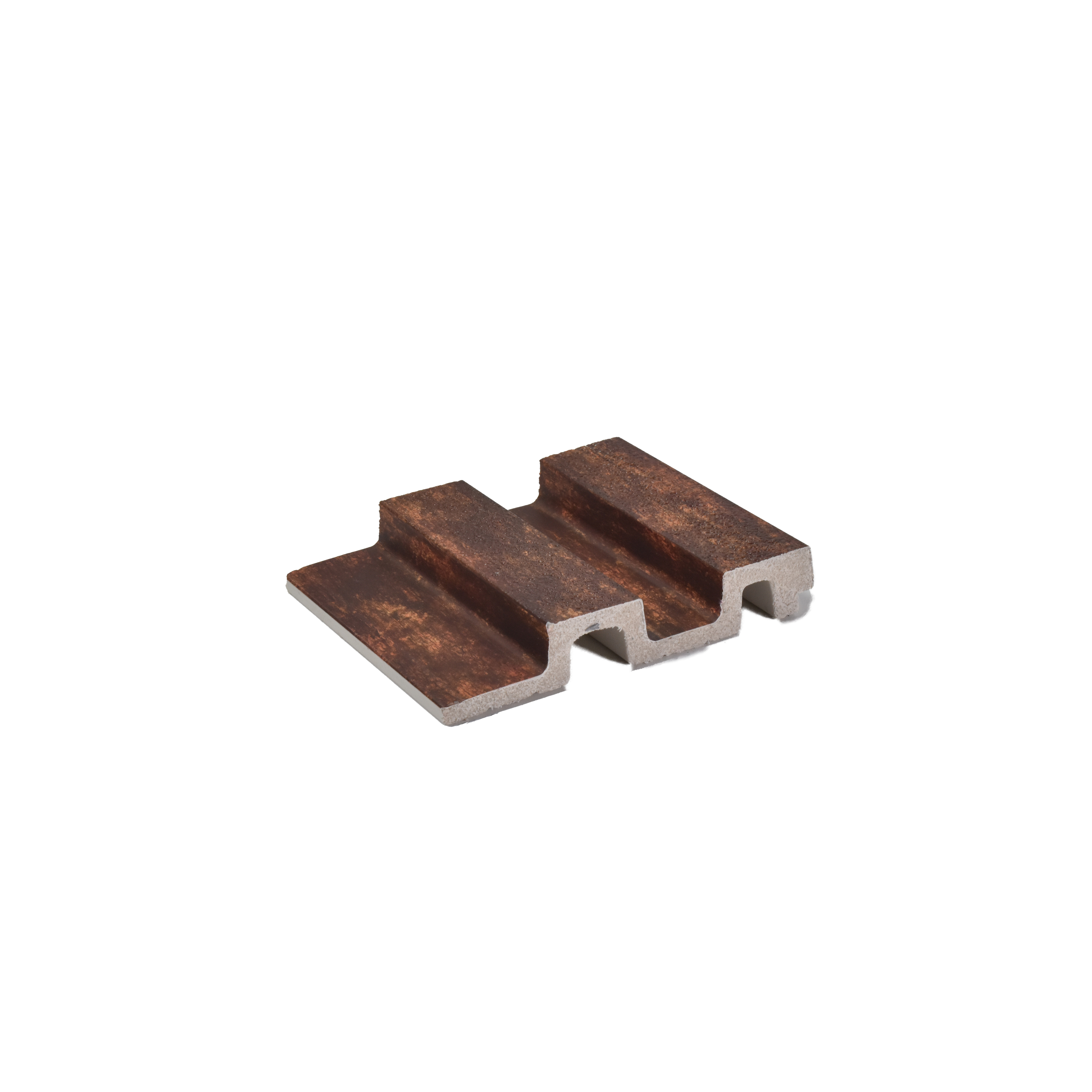 Brown Stone Louver PN 04599 8 ft x 4.9 inch Charcoal Panel - 12 mm | Suitable for Feature Wall, TV Unit & Living Room | Width is Subjected to 5% Variation
