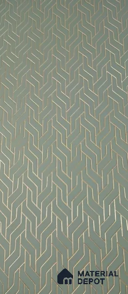 Grey Geometric Look Charcoal Decorative Wall Panel PN 04491 8 ft x 2 ft - 4 mm | Suitable for Feature Wall, TV Unit & Living Room | Width is Subjected to 5% Variation