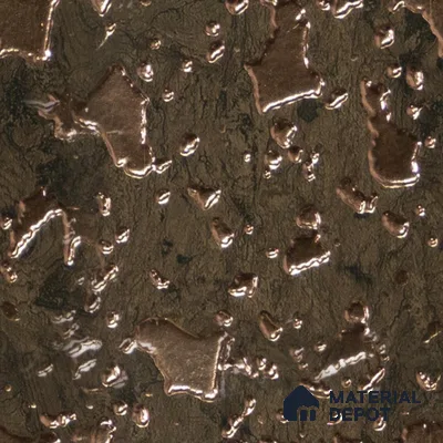 Brown Stone Look Charcoal Decorative Wall Panel PN 04500 8 ft x 2 ft - 4 mm | Suitable for Feature Wall, TV Unit & Living Room | Width is Subjected to 5% Variation