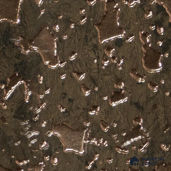Brown Stone Look Charcoal Decorative Wall Panel PN 04500 8 ft x 2 ft - 4 mm | Suitable for Feature Wall, TV Unit & Living Room | Width is Subjected to 5% Variation