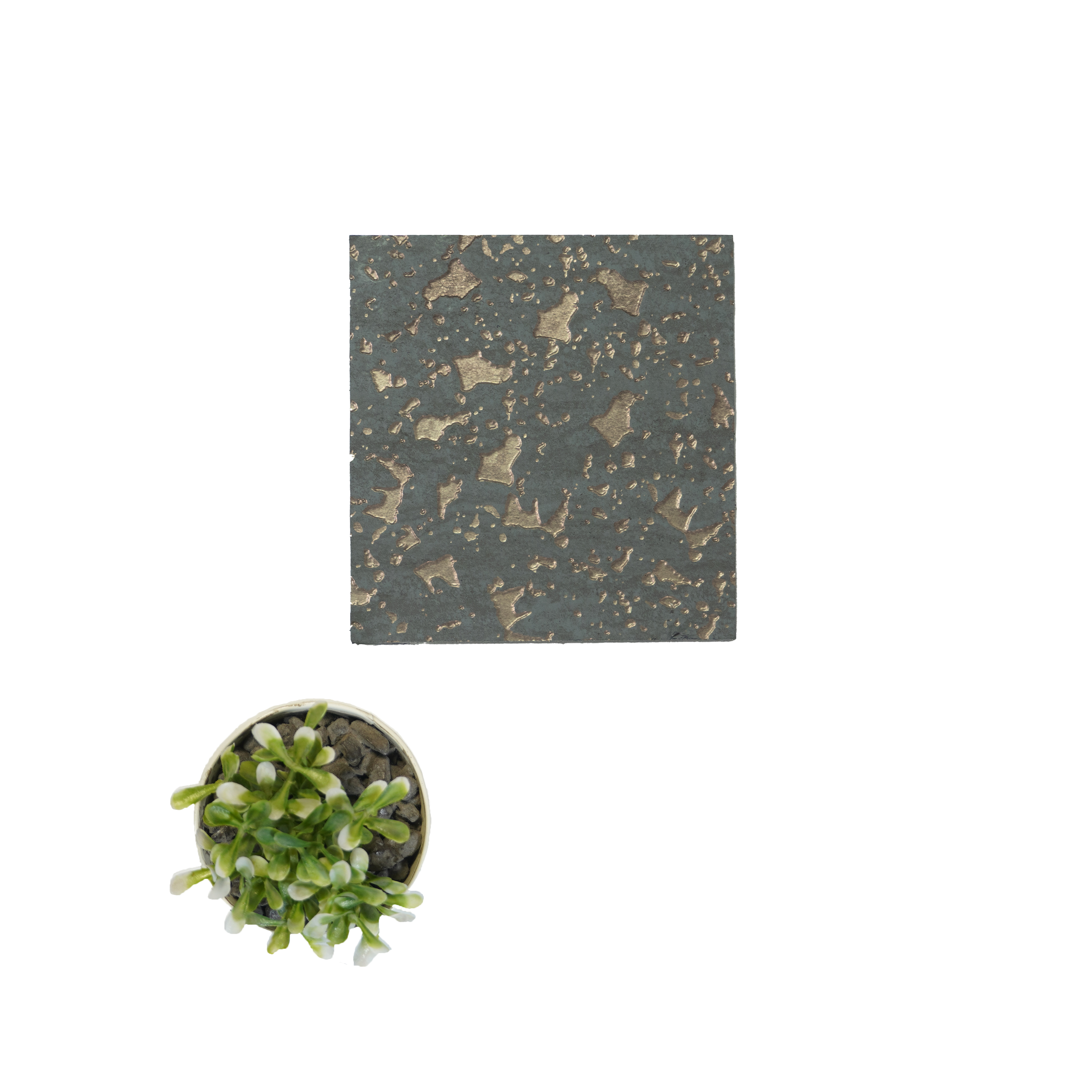 Black Stone Look Charcoal Decorative Wall Panel PN 04498 8 ft x 2 ft - 4 mm | Suitable for Feature Wall, TV Unit & Living Room | Width is Subjected to 5% Variation