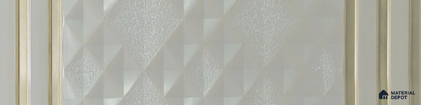 Silver Patterned Look Charcoal Decorative Wall Panel PN 04476 8 ft x 1 ft - 4 mm | Suitable for Feature Wall, TV Unit & Living Room | Width is Subjected to 5% Variation