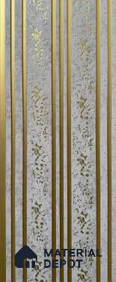 Trend 1251 Charcoal Decorative Wall Panel | 8 ft x 1 ft - 4 mm | Width is Subjected to 5% Variation