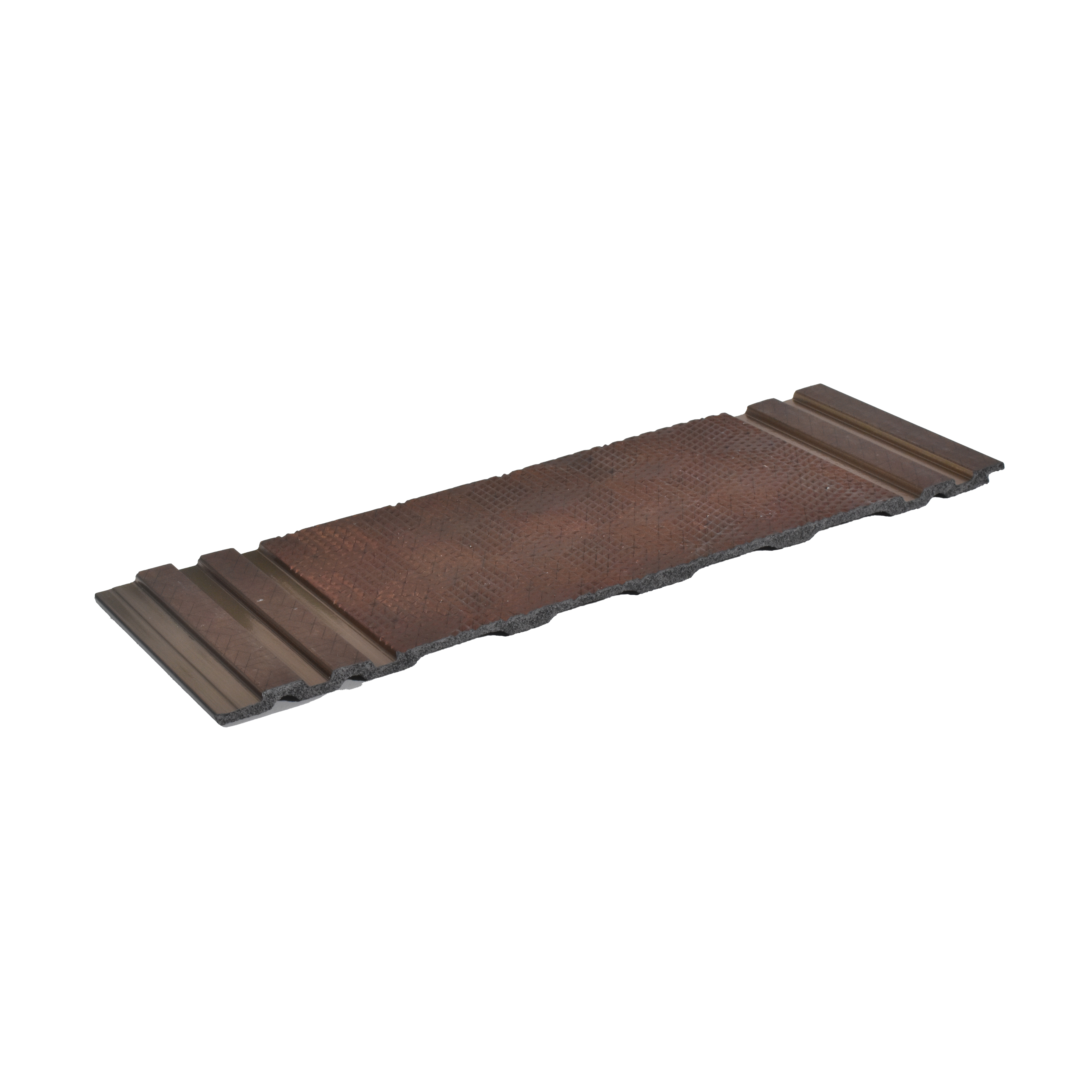 Brown Patterned Look Charcoal Decorative Wall Panel PN 04480 8 ft x 1 ft - 4 mm | Suitable for Feature Wall, TV Unit & Living Room | Width is Subjected to 5% Variation