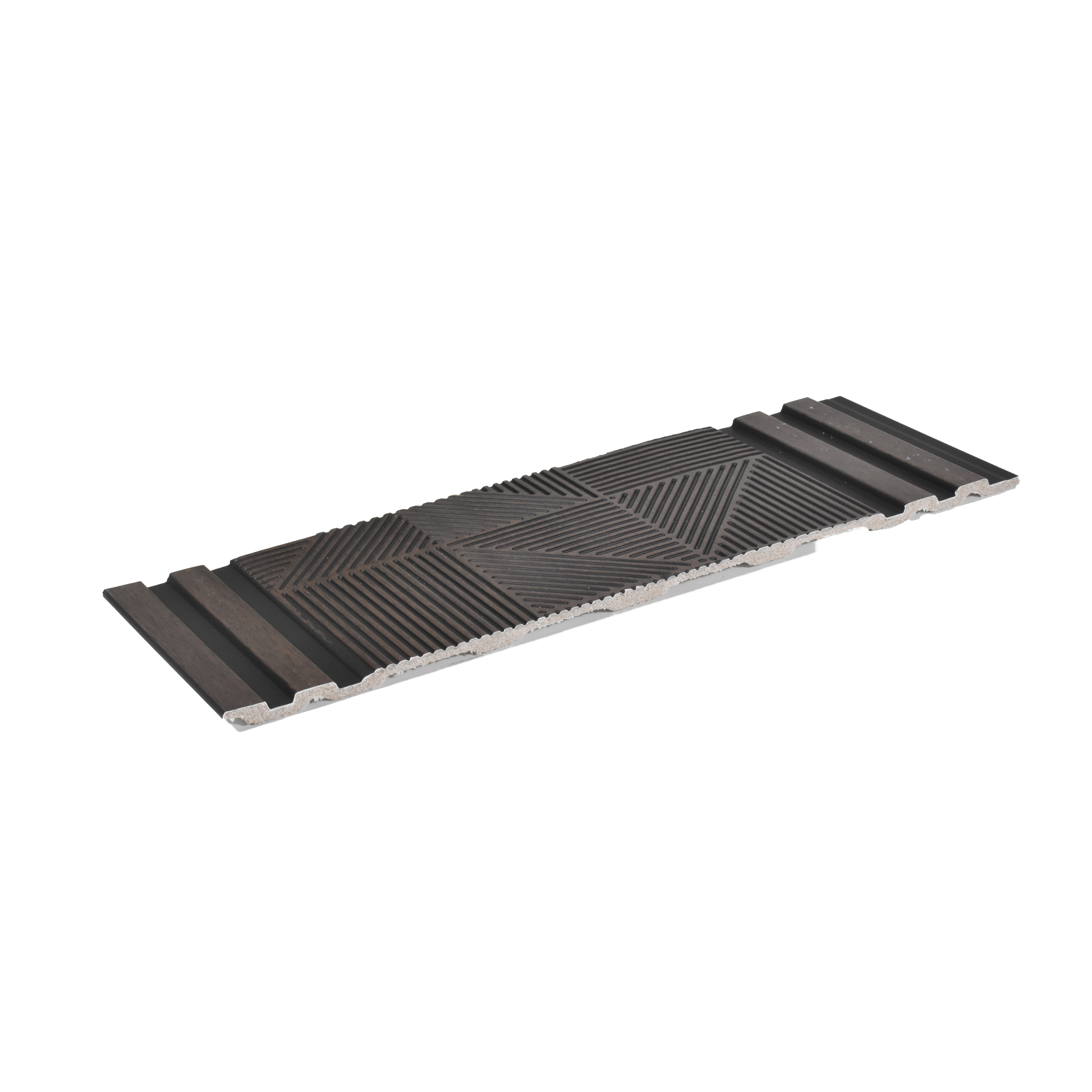 Trend 1258 Charcoal Decorative Wall Panel | 8 ft x 1 ft - 4 mm | Width is Subjected to 5% Variation