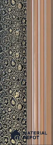 Multi Colour Patterned Look Charcoal Decorative Wall Panel PN 06106 8 ft x 6 inch - 12 mm | Suitable for Feature Wall, TV Unit & Living Room | Width is Subjected to 5% Variation