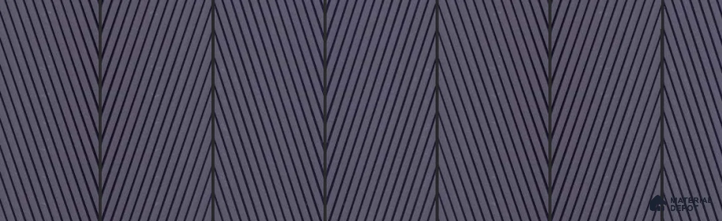 Grey Patterned Look Decorative Wall Panel PN 02004 8 ft x 1 ft - 1 mm | Suitable for Feature Wall, TV Unit & Living Room | Width is Subjected to 5% Variation