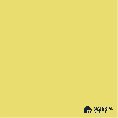 Yellow Solid Colors Look 1316 SF 8 ft x 4 ft Suede Finish Decorative Laminate - 1 mm | Suitable for Living Room, Kitchen, Office