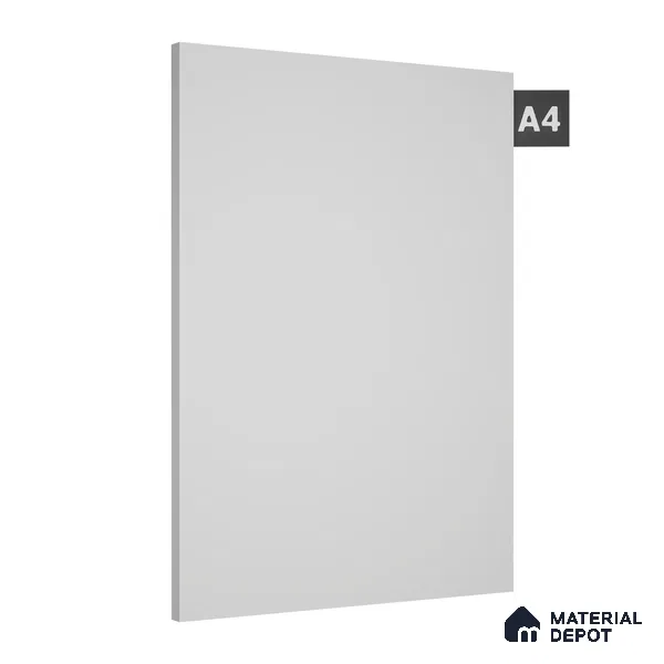 Grey Solid Colors Look 1316 SMT 8 ft x 4 ft Super Matte Finish Decorative Laminate - 1 mm | Suitable for Living Room, Kitchen, Office