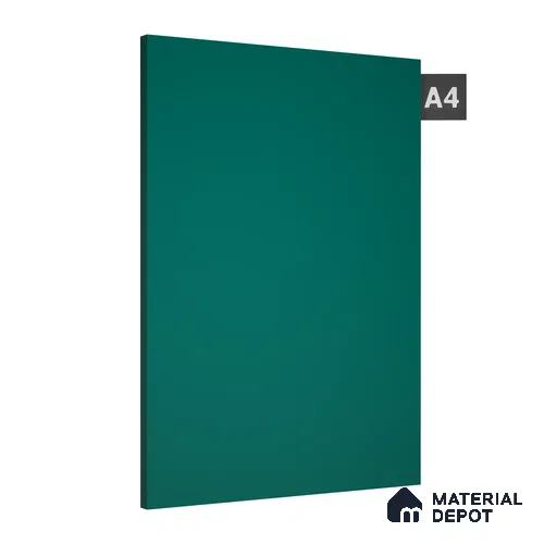 Blue Solid Colors Look 1330 PHG 8 ft x 4 ft High Gloss Finish Decorative Laminate - 1 mm | Suitable for Living Room, Kitchen, Office