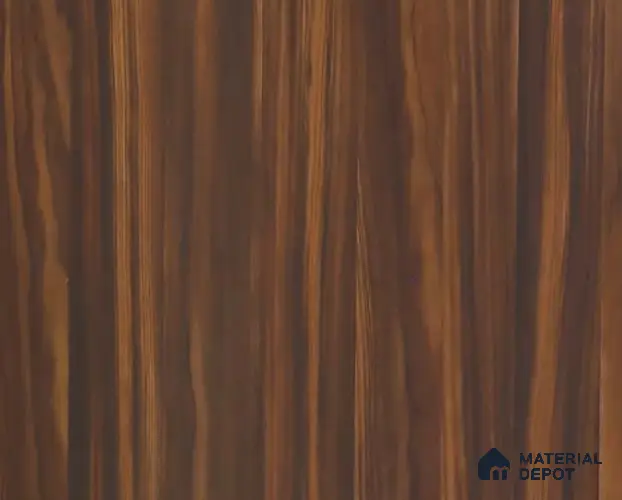 Material Depot laminates in bangalore - high quality image of a 1410 SF Peat Wood Brown Brown Decorative Laminate from Trend Laminates with Suede finish