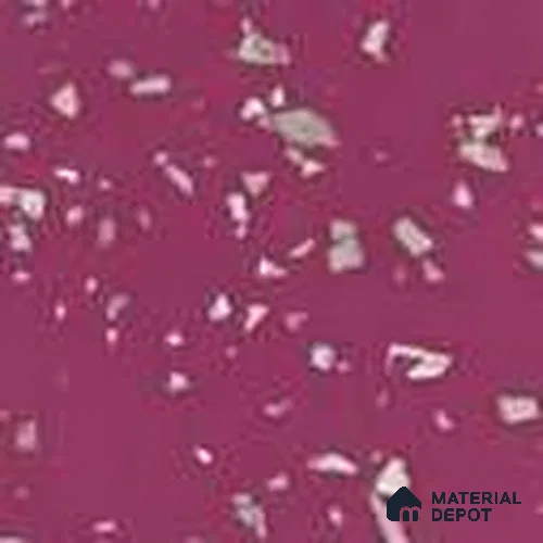 Pink Terrazzo Look 1504 SM 8 ft x 4 ft High Gloss Finish Decorative Laminate - 1 mm | Suitable for TV Unit, Wardrobe, Kitchen Cabinets
