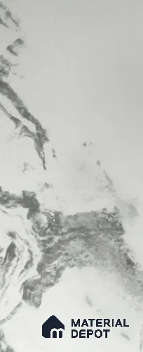 White Marble Look LM 20788 8 ft x 4 ft Texture Finish PVC Laminate - 1.2 mm | Suitable for TV Unit, Wardrobe, Kitchen Cabinets