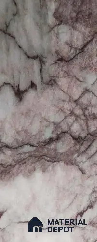 Brown Marble Look LM 20790 8 ft x 4 ft Texture Finish PVC Laminate - 1.2 mm | Suitable for TV Unit, Wardrobe, Kitchen Cabinets