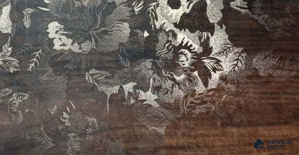 Patterned Look 5011 3D 8 ft x 4 ft Texture Finish Decorative Laminate - 0.8 mm | Suitable for Bedroom, TV Unit, Wardrobe