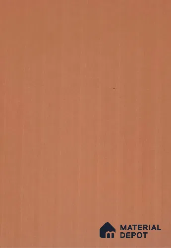 Warm Brown Fluted Solid Color LM 07993 8 ft x 4 ft Texture Finish Decorative Laminate - 0.8 mm | Suitable for TV Unit,Wardrobe, Kitchen Cabinets