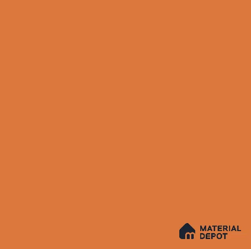 Orange Textured Solid Look LM 20798 8 ft x 4 ft Texture Finish PVC Laminate - 1.2 mm | Suitable for TV Unit, Wardrobe, Kitchen Cabinets