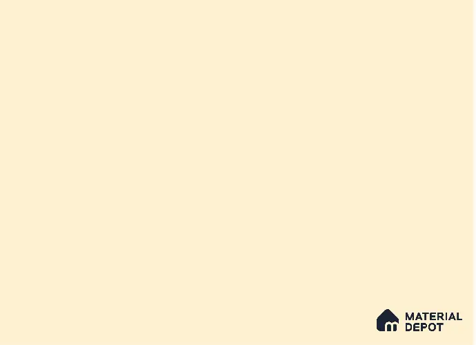 Ivory Solid Colors Look 8003 MF 8 ft x 4 ft Matte Finish Decorative Laminate - 0.8 mm | Suitable for Living Room, Kitchen, Office