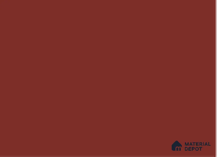 Red Solid Colors Look 8008 SF 8 ft x 4 ft Suede Finish Decorative Laminate - 0.8 mm | Suitable for Living Room, Kitchen, Office