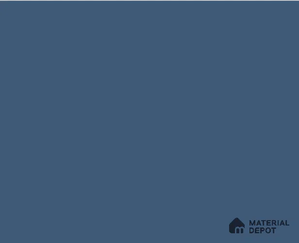 Steel Blue Solid Colors Look LM 08047 8 ft x 4 ft High Gloss Finish Decorative Laminate - 0.8 mm | Suitable for Living Room, Kitchen, Office