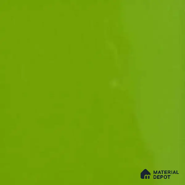Green Solid Colors Look 8037 AHG 8 ft x 4 ft High Gloss Finish Decorative Laminate - 0.8 mm | Suitable for Living Room, Kitchen, Office