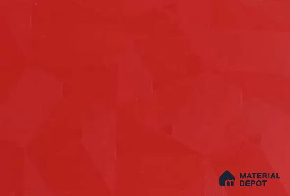 Red Textured Solid Look 8045 KK 8 ft x 4 ft Texture Finish Decorative Laminate - 0.8 mm | Suitable for TV Unit, Wardrobe, Kitchen Cabinets