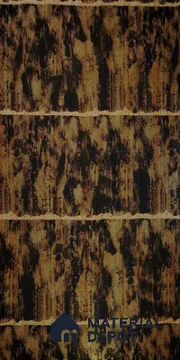 8105 RS 8 ft x 4 ft Rust Finish PVC Laminate - 1 mm
