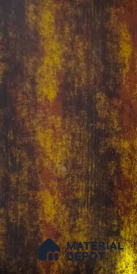8107 RS 8 ft x 4 ft Rust Finish PVC Laminate - 1 mm
