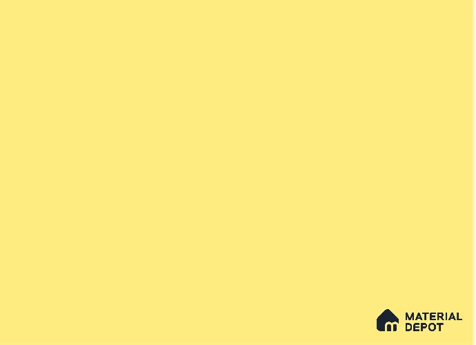 Yellow Solid Colors Look 8316 SF 8 ft x 4 ft Suede Finish Decorative Laminate - 0.8 mm | Suitable for Living Room, Kitchen, Office