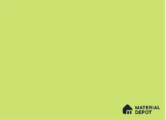 Green Solid Colors Look 8318 SF 8 ft x 4 ft Suede Finish Decorative Laminate - 0.8 mm | Suitable for Living Room, Kitchen, Office