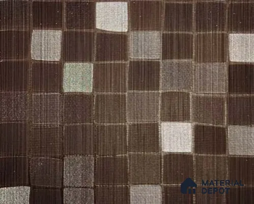 Patterned Look 9008 FL 8 ft x 4 ft Fabric Finish PVC Laminate - 1 mm | Suitable for Bedroom, TV Unit, Wardrobe