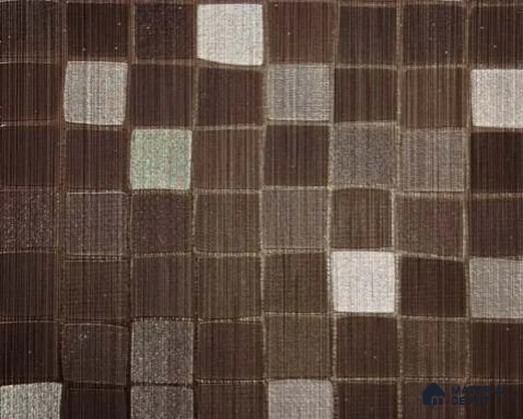 Patterned Look 9008 FL 8 ft x 4 ft Fabric Finish PVC Laminate - 1 mm | Suitable for Bedroom, TV Unit, Wardrobe