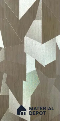 Patterned Look 9011 FL 8 ft x 4 ft Fabric Finish PVC Laminate - 1 mm | Suitable for Bedroom, TV Unit, Wardrobe