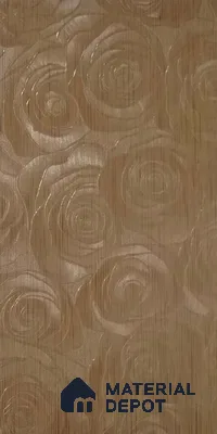 Patterned Look 9014 FL 8 ft x 4 ft Fabric Finish PVC Laminate - 1 mm | Suitable for Bedroom, TV Unit, Wardrobe