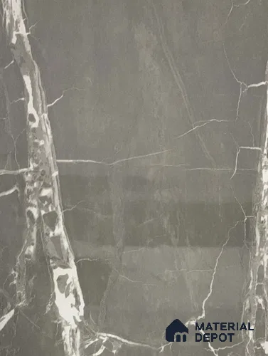 Black Marble Look DM 1141 8 ft x 4 ft Texture Finish Decorative Laminate - 1 mm | Suitable for TV Unit, Wardrobe, Kitchen Cabinets