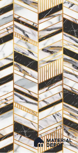 Patterned Look LM 08014 8 ft x 4 ft Texture Finish Decorative Laminate - 0.8 mm | Suitable for Bedroom, TV Unit, Wardrobe