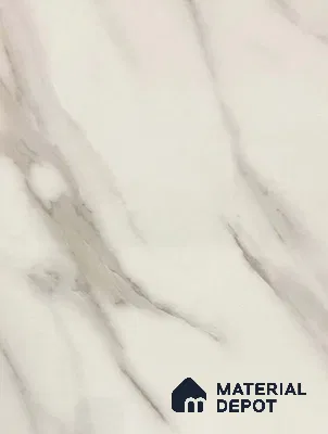 Beige Marble Look PHG 1163 8 ft x 4 ft High Gloss Finish Decorative Laminate - 1 mm | Suitable for TV Unit, Wardrobe, Kitchen Cabinets