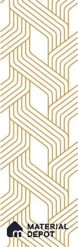 White Patterned Look Acrylic Decorative Wall Panel PN 04444 8 ft x 2 ft - 1.5 mm | Suitable for Feature Wall, TV Unit & Living Room | Width is Subjected to 5% Variation