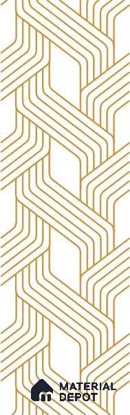 White Patterned Look Acrylic Decorative Wall Panel PN 04444 8 ft x 2 ft - 1.5 mm | Suitable for Feature Wall, TV Unit & Living Room | Width is Subjected to 5% Variation