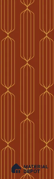 Brown Patterned Look Acrylic Decorative Wall Panel PN 04448 8 ft x 2 ft - 1.5 mm | Suitable for Feature Wall, TV Unit & Living Room | Width is Subjected to 5% Variation