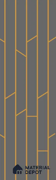 Grey Patterned Look Acrylic Decorative Wall Panel PN 04457 8 ft x 2 ft - 1.5 mm | Suitable for Feature Wall, TV Unit & Living Room | Width is Subjected to 5% Variation