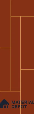 Brown Patterned Look Acrylic Decorative Wall Panel PN 04464 8 ft x 2 ft - 1.5 mm | Suitable for Feature Wall, TV Unit & Living Room | Width is Subjected to 5% Variation