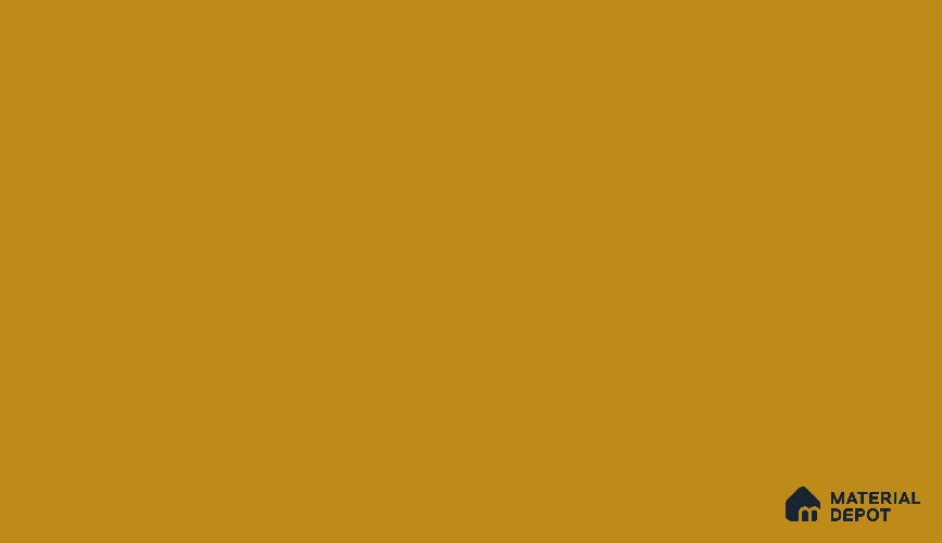 Mustard Yellow Solid Colors Look LM 12766 8 ft x 4 ft Matte Finish Decorative Laminate - 1 mm | Suitable for Living Room, Kitchen, Office