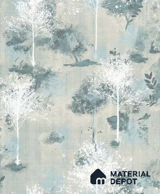 201019 10 Meter x 21 Inches White Colour Exotic Wallpaper - 57 Sq. Ft. | Minimum 15% wastage during installation